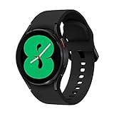 Samsung Galaxy Watch4 Runde Bluetooth Smartwatch Wear OS Fitnessuhr Fitness Tracker 40mm Schwarz inkl. 36 Monate Herstellergarantie, exkl. bei Amazon, (1 Stück)