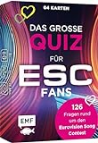 Kartenspiel: Das große Quiz für ESC-Fans: 126 Fragen rund um den Eurovision Song Contest – 12 Punkte für ...?