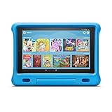 Fire HD 10 Kids -Tablet | Ab dem Vorschulalter | 10,1 Zoll, 1080p Full HD-Display, 32 GB, blaue kindgerechte Hülle (vorherige Generation – 9.). In Deutschland nicht erhältlich.