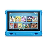 Fire HD 10 Kids -Tablet | Ab dem Vorschulalter | 10,1 Zoll, 1080p Full HD-Display, 32 GB, blaue kindgerechte Hülle (vorherige Generation – 9.). In Deutschland nicht erhältlich.