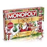 Winning Moves - Monopoly - Weihnachtsedition - Mit Schneemann, Rentier und weiteren Figuren - Alter 8+ - Deutsch