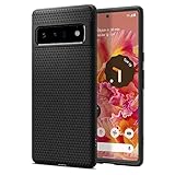 Spigen Liquid Air Hülle Kompatibel mit Google Pixel 6 Pro -Schwarz