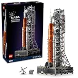 LEGO Icons NASA Artemis Startrampe, Geschenk, Dekoration fürs Wohnzimmer oder Büro, Bauset für Erwachsene, mit Orion-Raumkapsel und Startrampe 10341