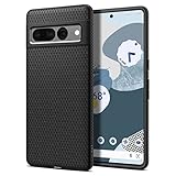 Spigen Liquid Air Hülle Kompatibel mit Google Pixel 7 Pro -Schwarz