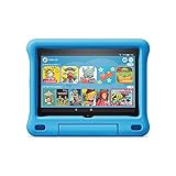 Fire HD 8 Kids-Tablet | Ab dem Vorschulalter | 8-Zoll-HD-Display, 32 GB, blaue kindgerechte Hülle (2020). In Deutschland nicht erhältlich.