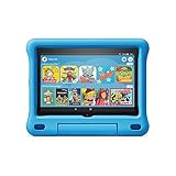 Fire HD 8 Kids-Tablet | Ab dem Vorschulalter | 8-Zoll-HD-Display, 32 GB, blaue kindgerechte Hülle (2020). In Deutschland nicht erhältlich.