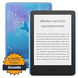 Kindle Kids (2022) – Mit Zugriff auf über tausend Bücher, Hülle und 2 Jahren Sorglos-Garantie – Weltraumwal-Design