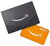 Amazon.de Geschenkkarte in Geschenkkuvert (Schwarz)