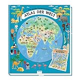 Trötsch Kinderatlas Das große Entdeckerbuch Atlas der Welt: Beschäftigungsbuch Entdeckerbuch Vorlesebuch Lernbuch
