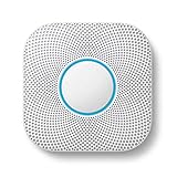 Google Nest Protect, Weiß. Der Rauchmelder, der spricht und dein Smartphone benachrichtigt, Weiß, 1er Pack