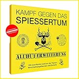 KAMPFHUMMEL Kampf gegen das Spiessertum - Aluhut Erweiterung mit 100 neuen Spielkarten. Die 2. Erweiterung des fiesen Kartenspiels.