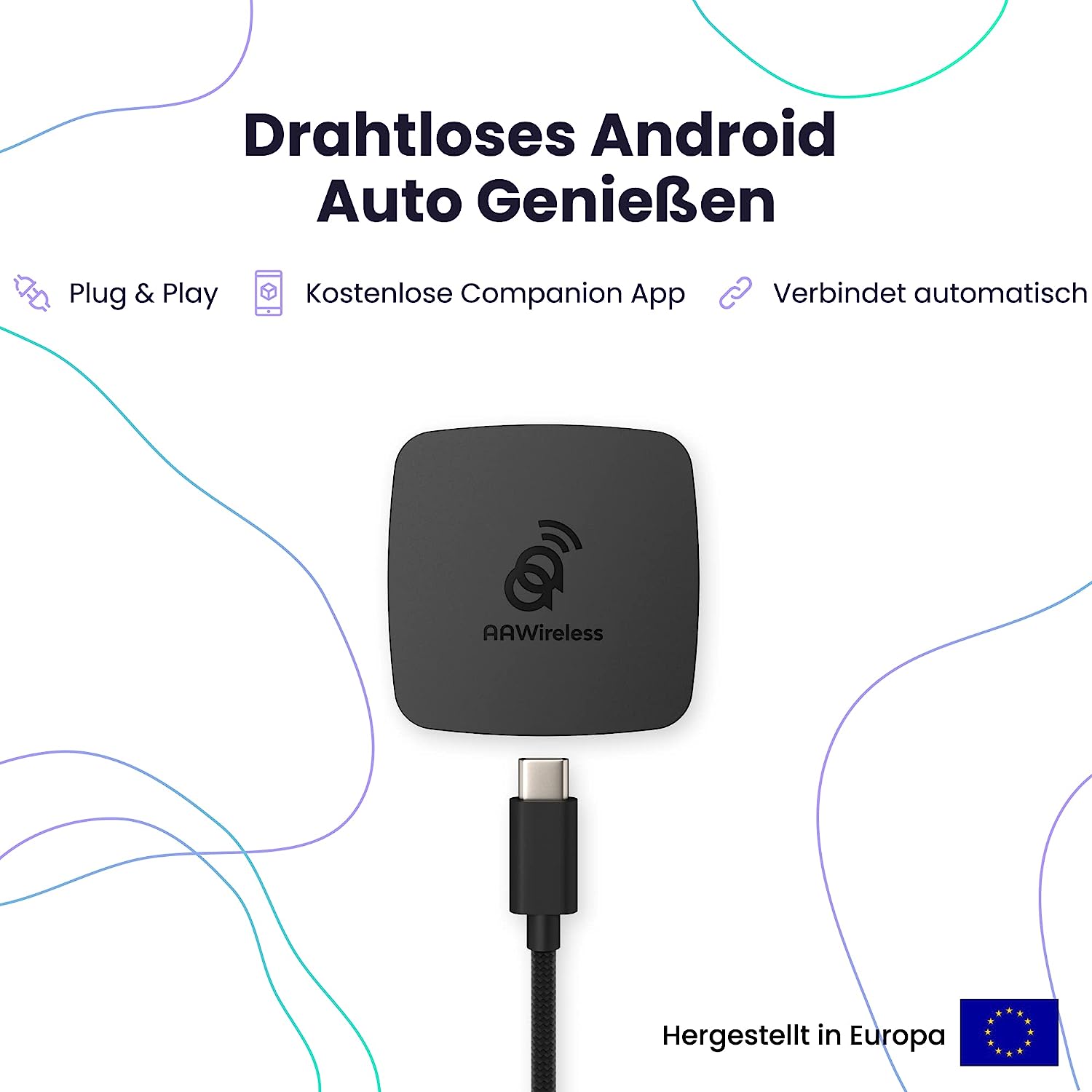 Android Auto: Googles Plattform überall kabellos nutzen; AAWireless-Dongle  ist jetzt deutlich günstiger zu haben - GWB