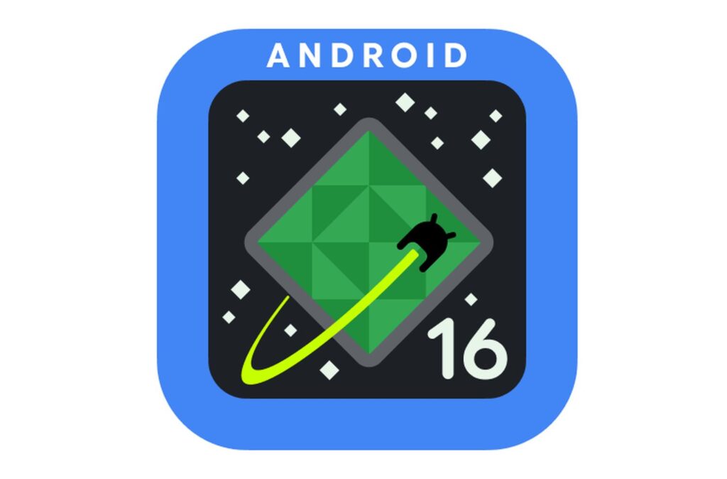 android 16 logo