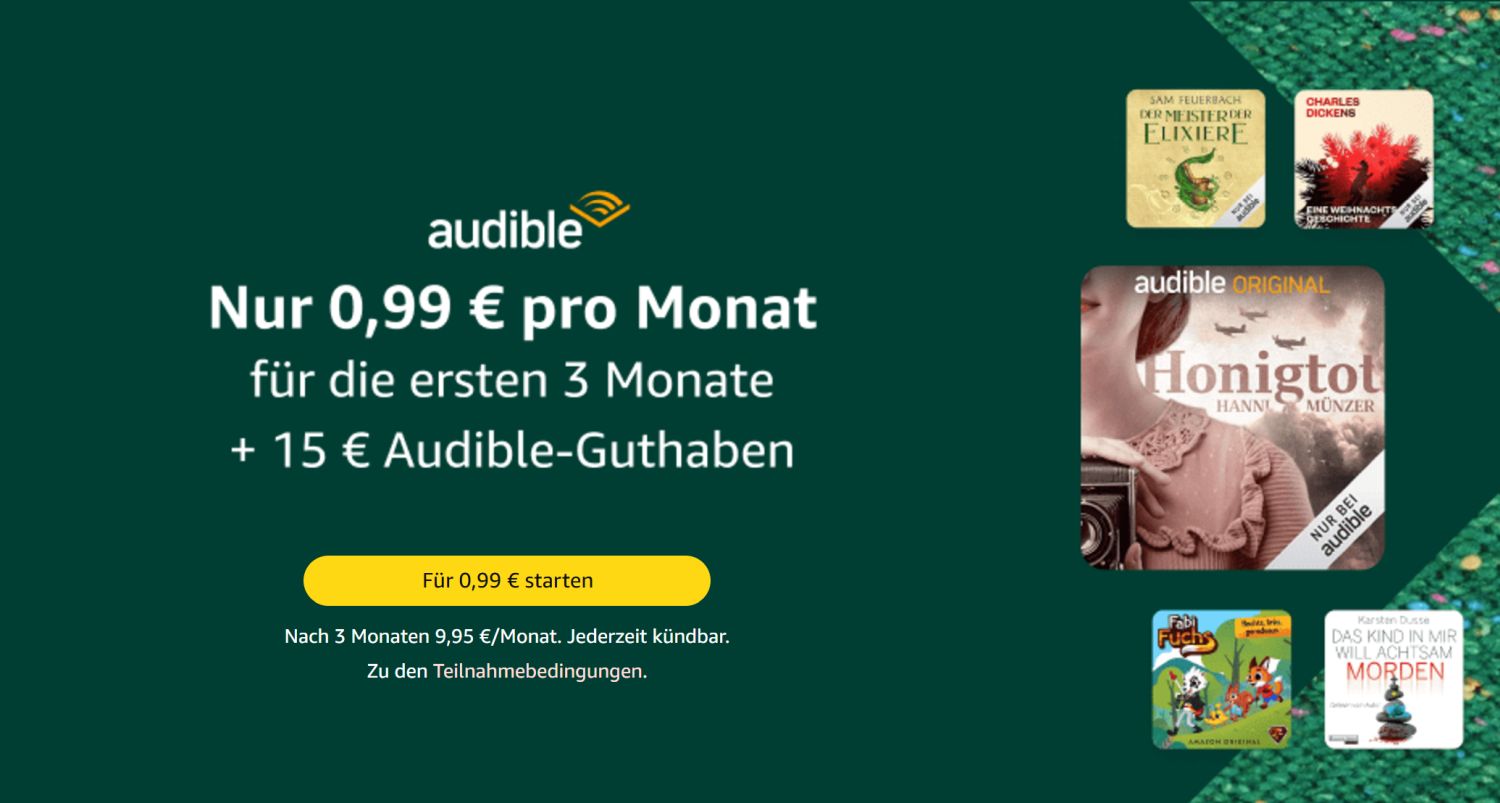 audible aktion anfang dezember