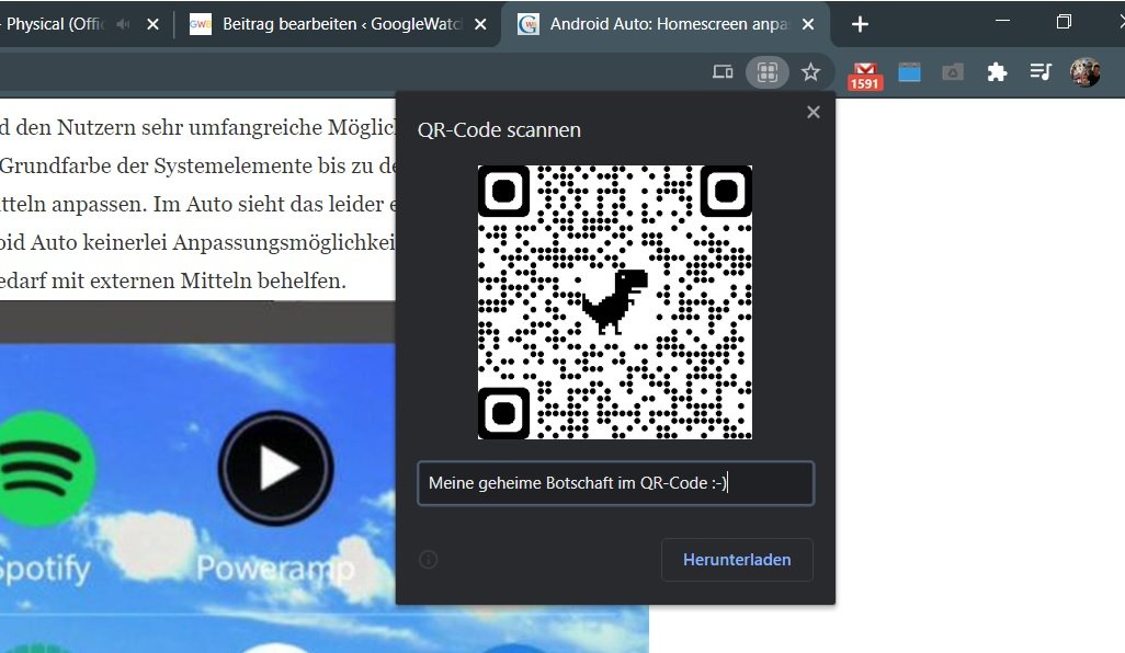 Dino QR.mp4  QR codes may be easy to use — now, they're roar fun 🦖. Learn  how to generate your own to share links in the latest version of #Chrome,  rolling