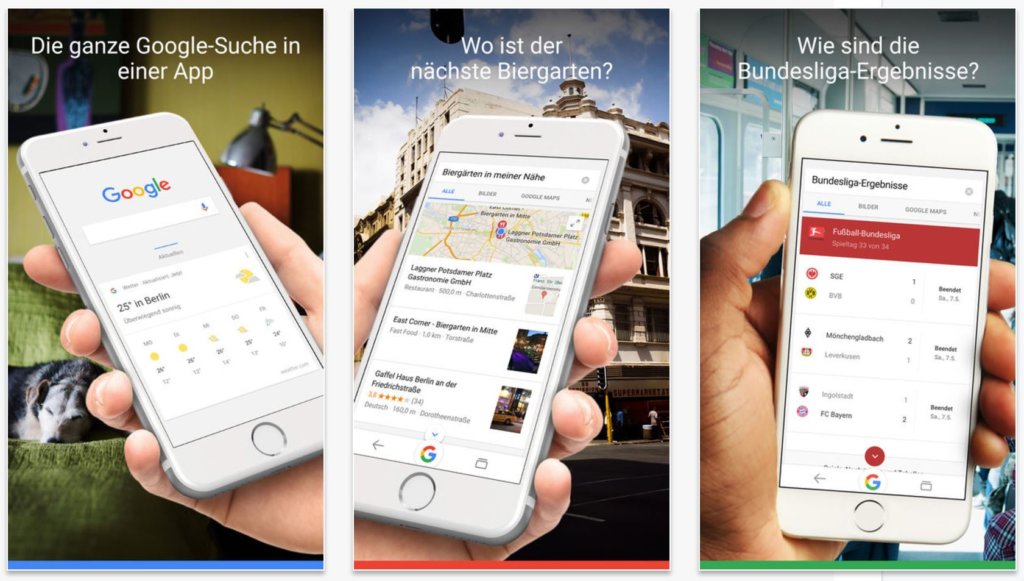Google-App für iOS: Zwei neue Features für die Suchfunktion - GWB