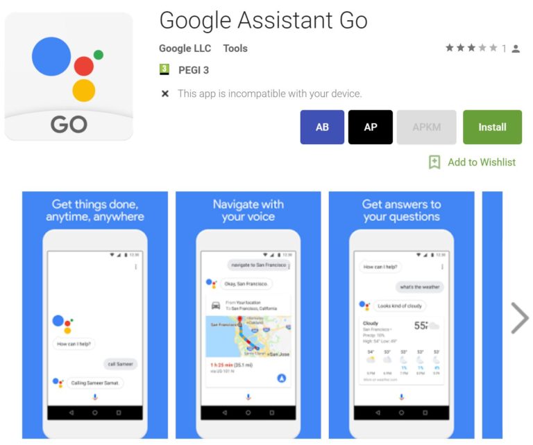 Google assistant go что это за программа на андроид