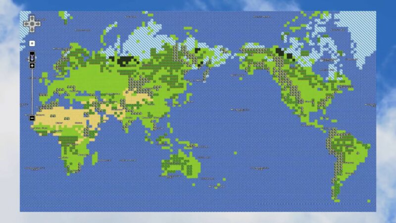 Google Maps: 8-Bit Map Platform - Entertainer brings old Google Map to ...