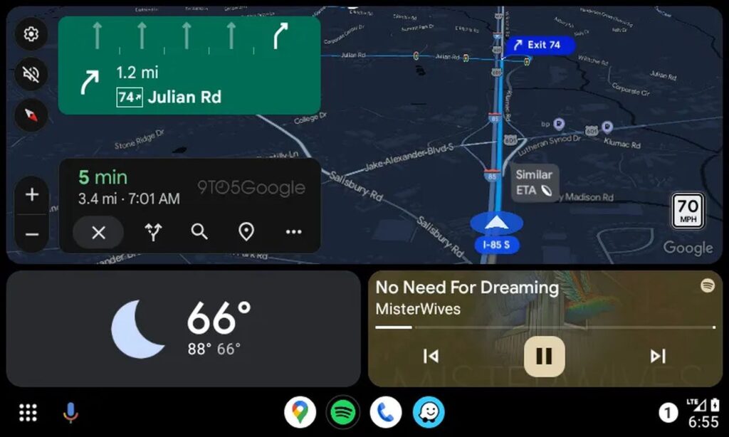 google maps android auto spur neu