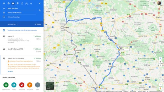 Google Maps Navigation: This Is How Route Planning Suggestions Can Be ...