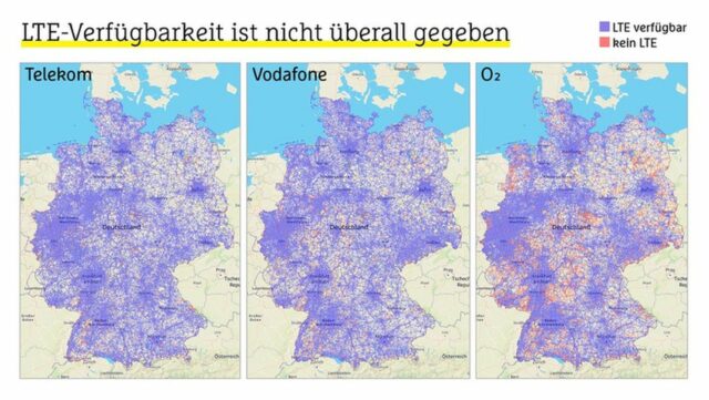 Funkloch-Karte: Der große Netztest 2020 offenbart die Qualität und