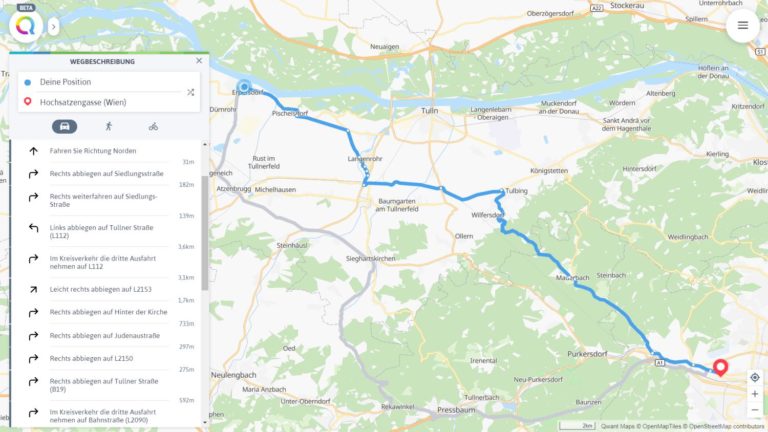fahrrad touren bei google maps speichern